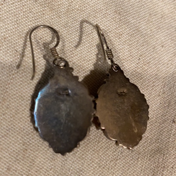 Lot of 2 sterling silver earrings - Picture 7 of 8